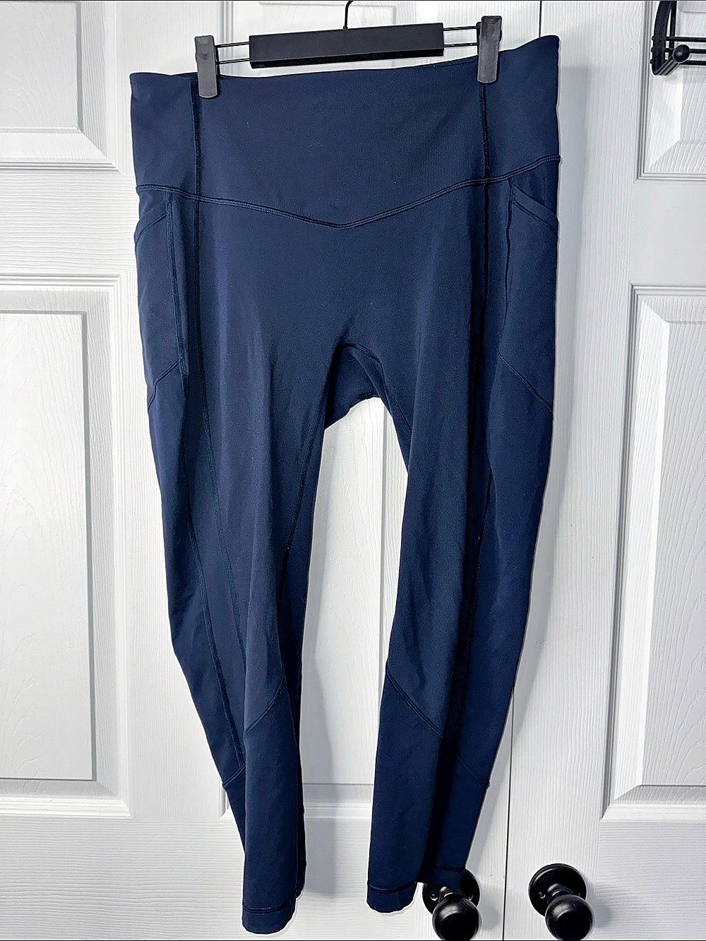 lululemon Fast and Free High-Rise Tight 25" Blue Size 12